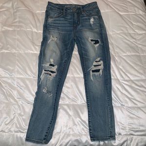American Eagle Hi-Rise Cropped Jegging